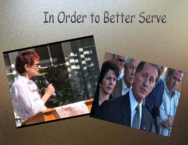 In Order To Better Serve